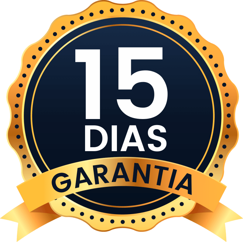 Sello dorado de garantía de 15 días para el Programa Libertad Financiera 360 del Método RICO.